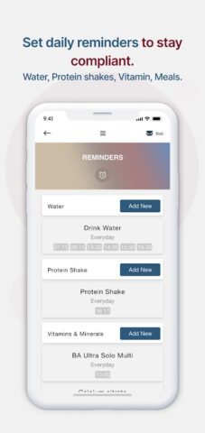 Baritastic — Bariatric Tracker для Android — скриншот 3