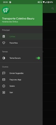 Bauru — Horario dos Ônibus для Android — скриншот 4