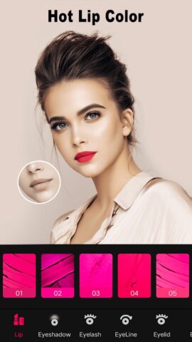 Beauty Makeup Photo Editor для Android — скриншот 1