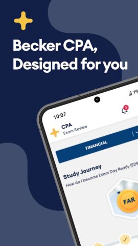 Becker’s CPA Exam Review для Android — скриншот 1