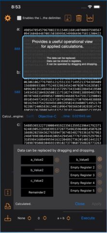 Big Number Calculator+ для iOS — скриншот 4