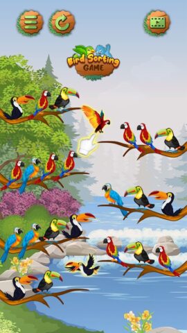 Birds Sort Color- Puzzle Games для Android — скриншот 5