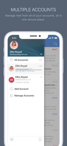Bizmail — Business email для iOS — скриншот 2