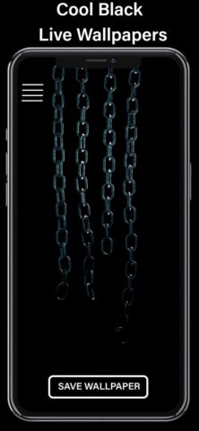 Black Live Wallpapers для iOS — скриншот 2