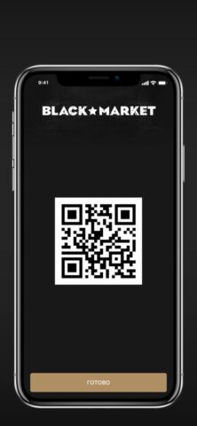 Black Market ресторан для iOS — скриншот 3