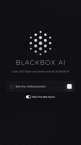 BLACKBOX.AI для Android — скриншот 1