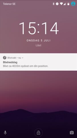 Blixtvakt для Android — скриншот 1