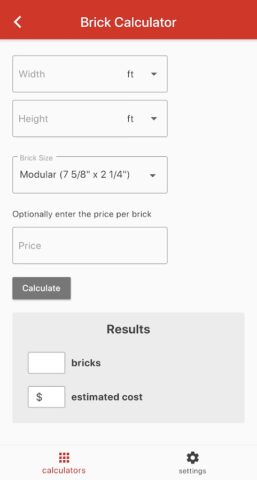 Block Calculator для Android — скриншот 2