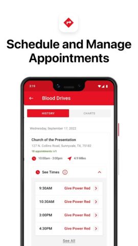 Blood Donor для Android — скриншот 1