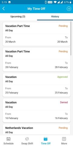 Blue Yonder Workforce для Android — скриншот 5