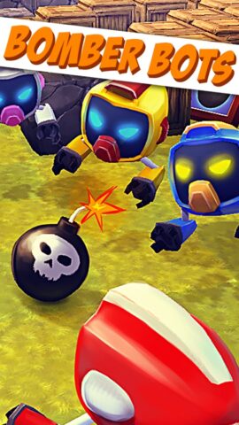 Bomber bots для iOS — скриншот 1