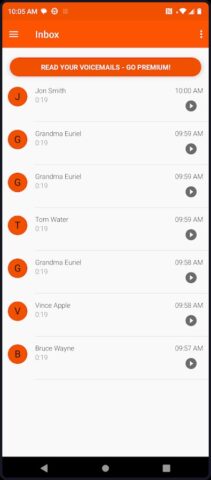 Boost Visual Voicemail для Android — скриншот 4