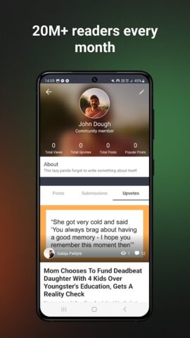 Bored Panda — stories & art для Android — скриншот 2