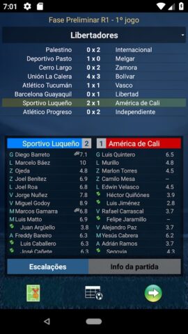 Brasfoot для Android — скриншот 2