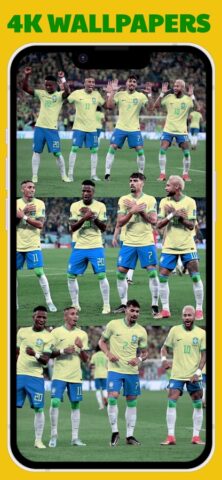 Brazil football team wallpaper для Android — скриншот 4