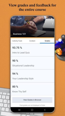 Brightspace Pulse для Android — скриншот 2