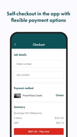 Bunnings PowerPass для Android — скриншот 4
