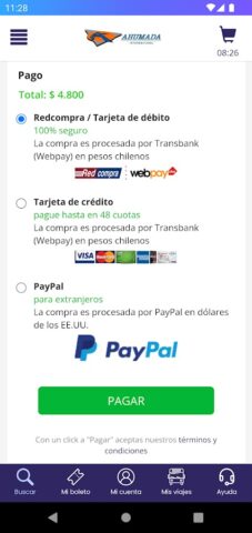 Buses Ahumada для Android — скриншот 5