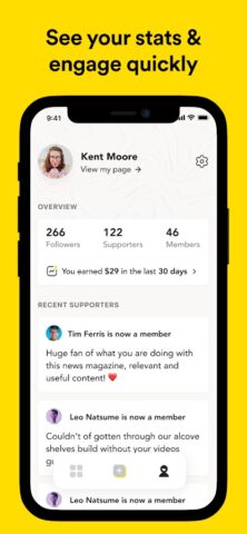 Buy Me a Coffee для Android — скриншот 2