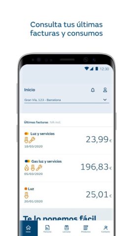 C. Regulada Clientes для Android — скриншот 1