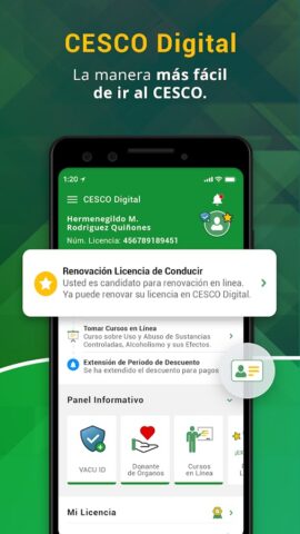 CESCO Digital для Android — скриншот 4