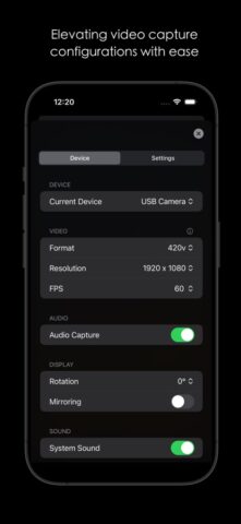 CamX — USB Camera для iOS — скриншот 3