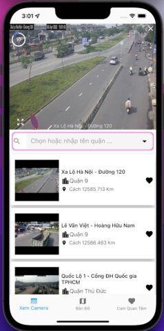 Camera Giao Thông Sài Gòn для Android — скриншот 5