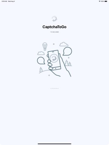 CaptchaToGo для iOS — скриншот 1