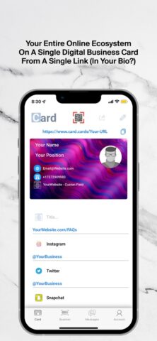 Card для iOS — скриншот 1
