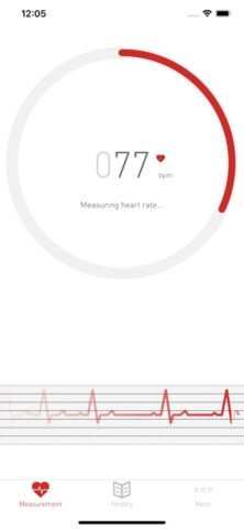 Пульсометр — Кардиограф Пульс для iOS — скриншот 2