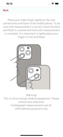 Пульсометр — Кардиограф Пульс для iOS — скриншот 5