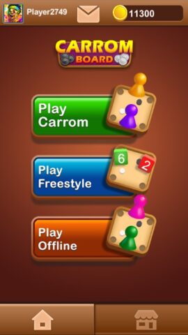 Carrom Board Carrom Board Game для Android — скриншот 2