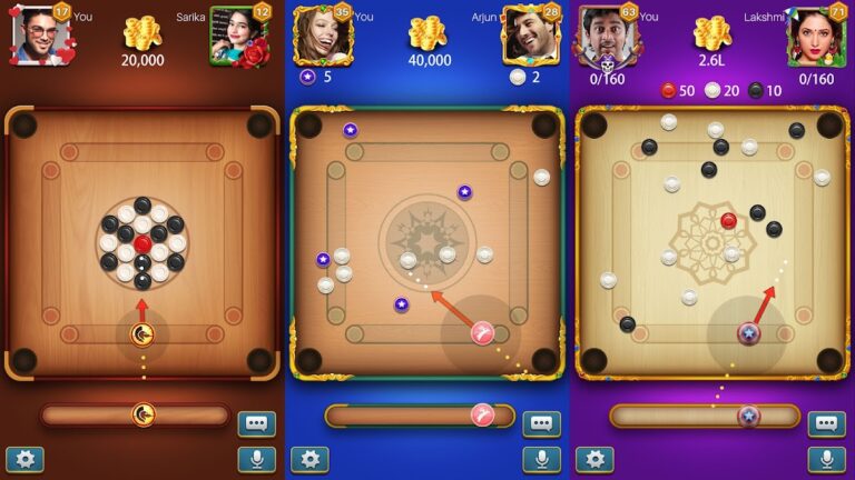Carrom Meta-Board Disc Game для Android — скриншот 1