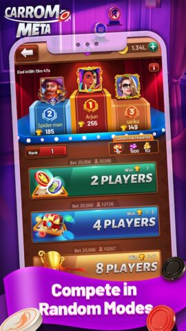 Carrom Meta-Board Disc Game для Android — скриншот 4