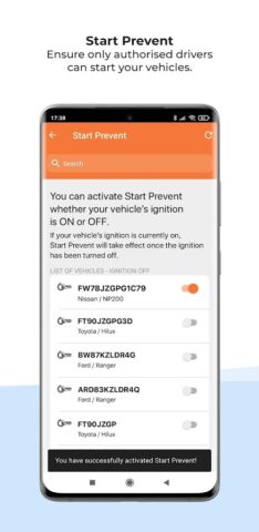 Cartrack GPS, Vehicle & Fleet для Android — скриншот 5