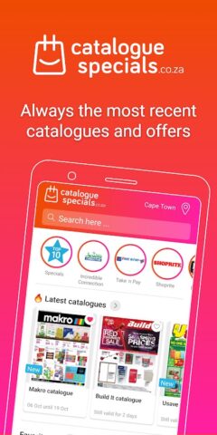 Cataloguespecials.co.za для Android — скриншот 1