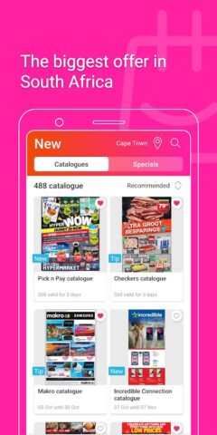 Cataloguespecials.co.za для Android — скриншот 3