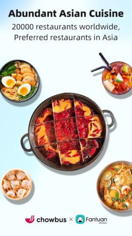 Fantuan: Asian Food Delivery для Android — скриншот 1