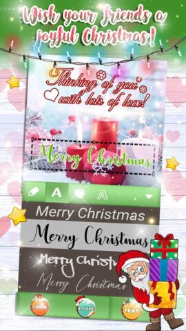 Рождественские Наклейки Фото для Android — скриншот 4