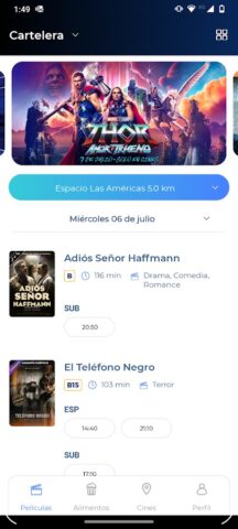 Cinépolis для Android — скриншот 2