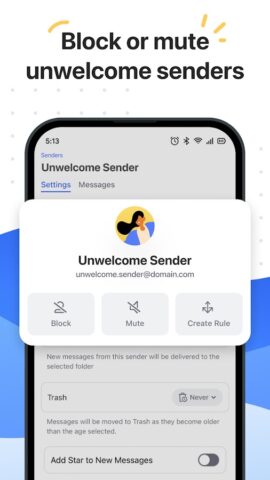 Clean Email — Inbox Cleaner для Android — скриншот 3