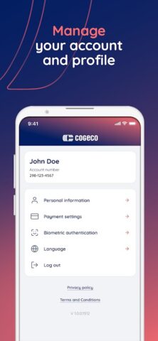 Cogeco My Account для Android — скриншот 3