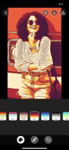 Colorist :Pop Art Photo Editor для iOS — скриншот 1