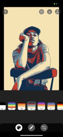 Colorist :Pop Art Photo Editor для iOS — скриншот 3