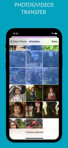 Передача контакта / файла для iOS — скриншот 3