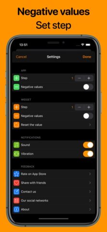 Counter — удобный счетчик для iOS — скриншот 2