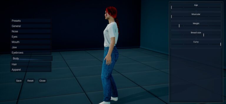 Custom Female 3D для iOS — скриншот 3