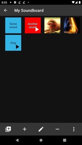 Custom Soundboard Creator для Android — скриншот 3