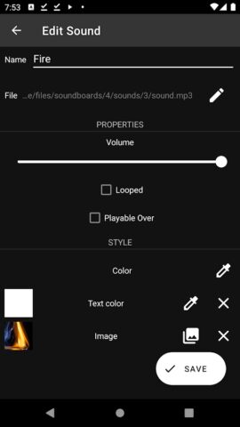 Custom Soundboard Creator для Android — скриншот 4