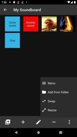 Custom Soundboard Creator для Android — скриншот 5